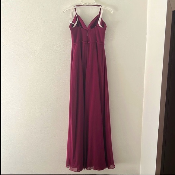 Azazie Naeem. Color: Raspberry. - Picture 2 of 3